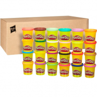 Massa De Modelar Play-Doh 24 Potes - 20383 - Hasbro, Cores Diversas - Exclusivo Amazon na Amazon