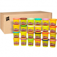 Massa De Modelar Play-Doh 24 Potes - 20383 - Hasbro, Cores Diversas - Exclusivo Amazon na Amazon