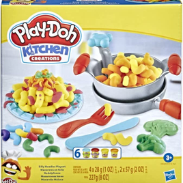 Massa de Modelar Play-Doh Kitchen Creations Macarrão Maluco 6 Potes de Massinha - E9369 - Hasbro na Amazon