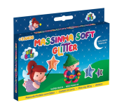 Massa de Modelar, Uti Guti, 26000, Glitter, 12 Cores na Amazon