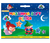 Massa de Modelar, Uti Guti, 26000, Glitter, 12 Cores na Amazon