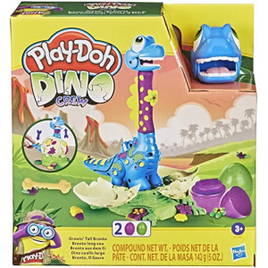 Massa de Molelar Play-Doh Dino Crew Bronto Pescoção com Ovos Recheados com Massinha F1503 na Amazon