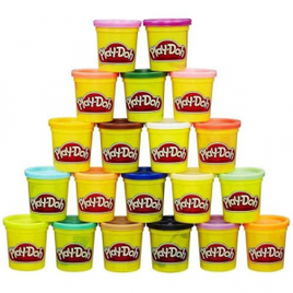 Massa Modelar Play-Doh A7924 Hasbro 20 Potes na Americanas