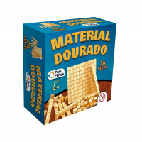Material Dourado Com 74 Peças Pais & Filhos Dourado na Amazon
