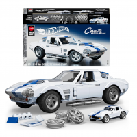Mattel Brick Shop Hot Wheels Jogo De Construção Elite Corvette Grand Sport Em Escala 1:16 Com Placa De Coleção na Amazon