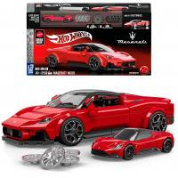 Mattel Brick Shop Hot Wheels Jogo De Construção Speed Maserati MC20 Em Escala 1:32 na Amazon