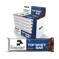 Max Titanium Top Whey Bar - 12 Unidades De 41G Brigadeiro - na Amazon