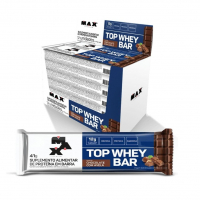 Max Titanium Top Whey Bar 12 Unidades De 41G (Chocolate Com Avelã) na Amazon