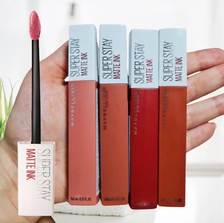 Maybelline NY Batom Líquido Matte Ink SuperStay Longa Duração 50 Voyager, 5ml na Amazon