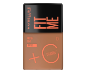 Maybelline NY Fit Me Fresh Tint Base Líquida, Vitamina C e FPS 50, Cor 10, 30ml na Amazon