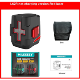 Medidor de Nivel a Laser L6 Mileseey 2 L62R na Aliexpress