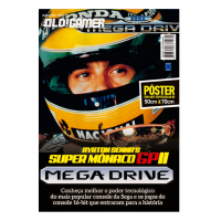 Mega Drive - Ayrton Senna Super Monaco GP II - Superpôster OLD!Gamer Capa Comum na Amazon