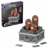 MEGA Pokémon, Blocos De Montar, Miniatura Do Dugtrio Com 350 Peças, Movimento E 12 Cm De Altura na Amazon
