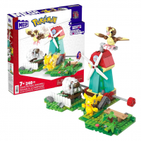 MEGA Pokémon, Blocos De Montar, Moinho Rural Com 240 Peças E 3 Figuras (Pikachu, Pidgey E Woolo) na Amazon