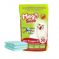 Mega Seco Tapete Higiênico 30 Und 65X60Cm na Amazon