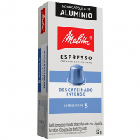 Melitta Capsula Descafeinado Intenso - Intensidade 8 - Compativel Nespresso na Amazon