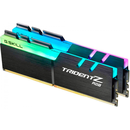 Memória RAM DDR4 G.Skill Trident Z RGB 16GB (2x8GB) 3200MHz F4-3200C16D-16GTZR na Terabyte Shop