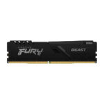 Memória RAM Kingston Fury Beast, 8GB, 3200MHz, DDR4, CL16, Preto – KF432C16BB/8 na KaBuM!
