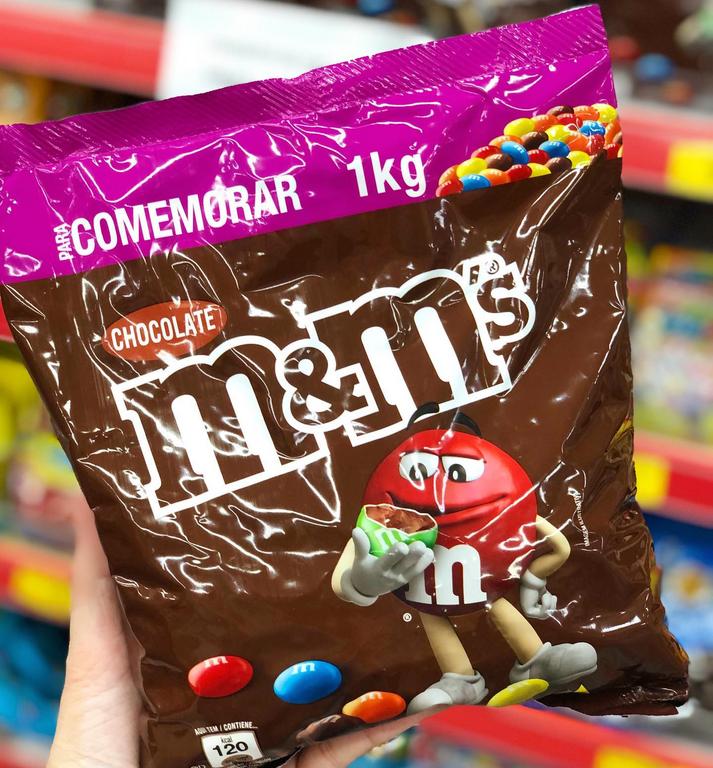 M&M’S Chocolate Ao Leite 1Kg na Amazon