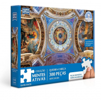 Mentes Ativas - Arte Sacra - Quebra-cabeça 300 Peças, Game Office, Toyster Brinquedos na Amazon