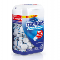 MENTOS, Pastilhas, Clear Breath Peppermint, Sem Açúcar, Sabor De Menta, 105g - 150 Unidades na Amazon