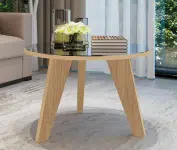 Mesa de Centro Artely Espanha com Tampo Espelhado na Casas Bahia