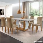 Mesa de Jantar 6 Cadeiras Retangular na Magazine Luiza