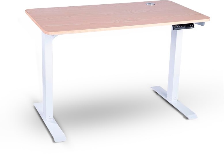 Mesa Office KABUM! TECH DT900, Regulagem de Altura Automática, Memorização 4 Usuários, Anti Esmagamento – KTDT900PT na KaBuM!