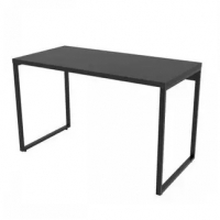 Mesa Para Escritório Office Estilo Industrial 120cm Kuadra Espresso Móveis na Magazine Luiza
