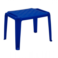Mesa Plástica Monobloco Infantil Dona Chica, Tramontina, Azul na Amazon