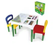 Mesinha Didática Poliplac Mini Mesa Crianças Com Cadeiras na Amazon