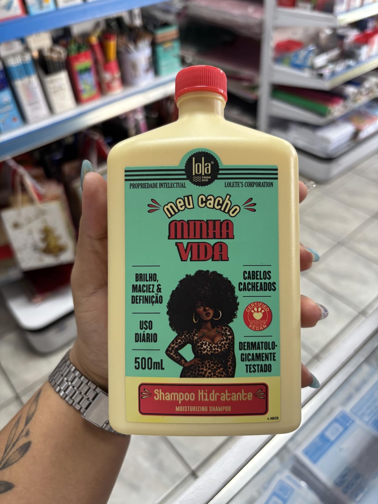 Meu Cacho Minha Vida Shampoo 500ml , Lola Cosmetics na Amazon