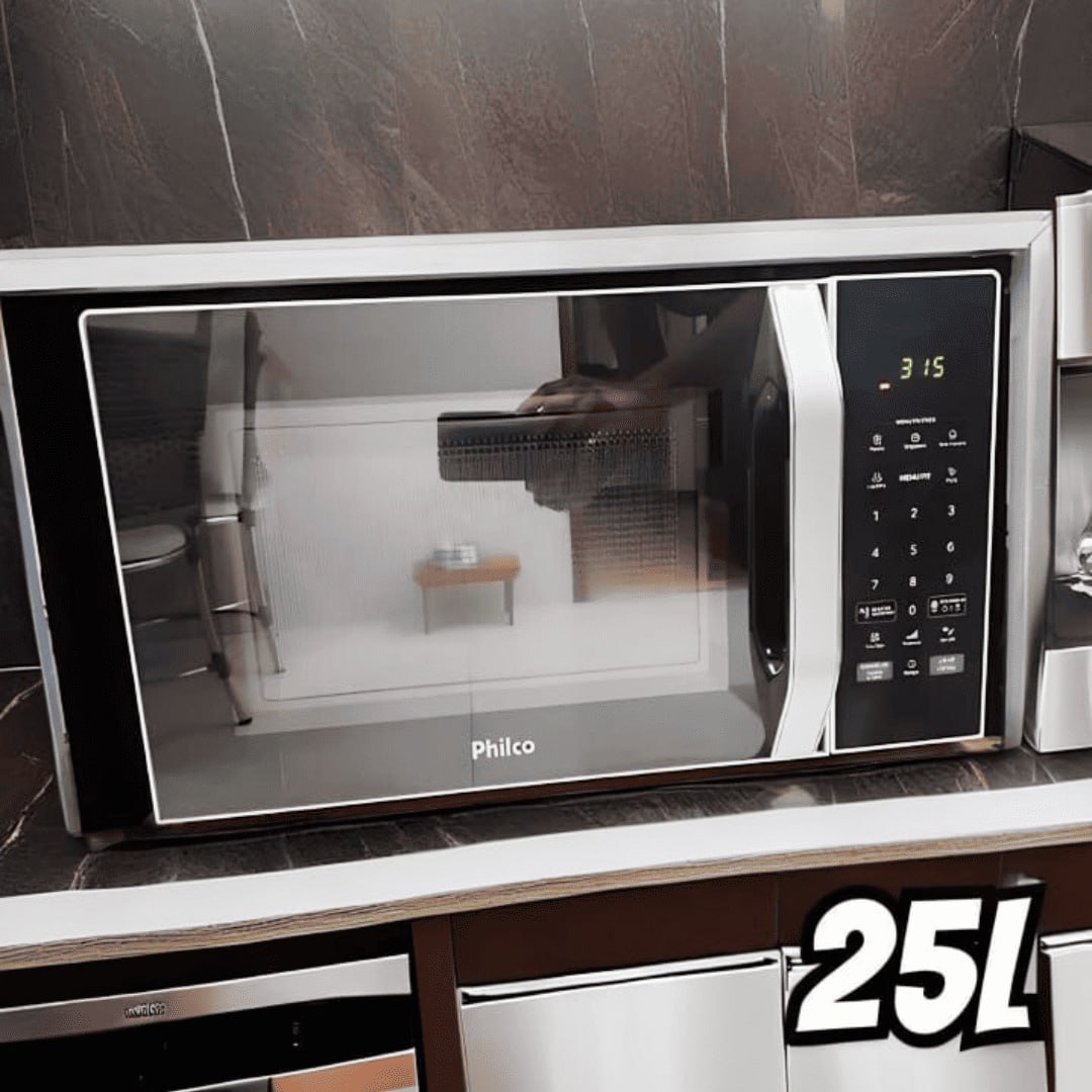 Micro-ondas 25L Philco Função Tira Odor 1100W PM27 na Shopee
