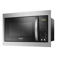 Micro-ondas Consul De Embutir 32 Litros Preto Com Design Moderno E Menu Fácil - CM146AE (APP) na Compra Certa