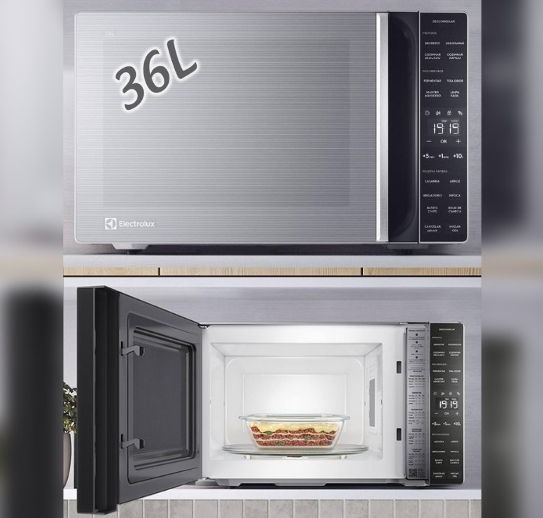Micro-ondas de Bancada Electrolux Efficient 36L (ME36S) -127V na Amazon