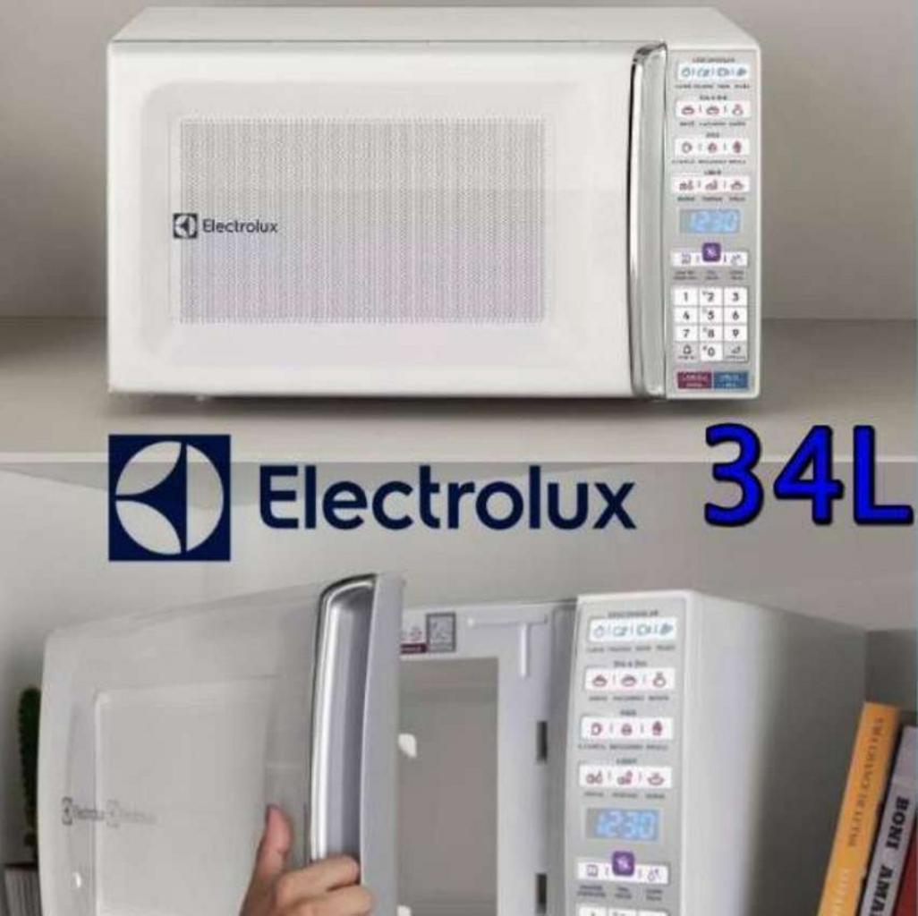 Micro-ondas Electrolux 34L Branco com Função Tira Odor e Manter Aquecido (MEO44) na Shopclub