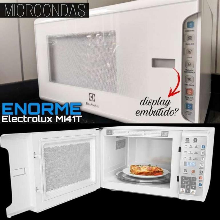 Micro-Ondas Electrolux Com Painel Integrado 31L (MI41T) 127V na Amazon