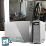 MICRO-ONDAS PANASONIC 21LT NN-ST27LWRUN 700W 127V ESPELHADA (AM) na Amazon