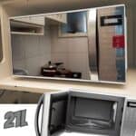 Micro-ondas Panasonic NN-ST27LWRUK 21 L Desodorizador Branco Espelhado 110V na Carrefour