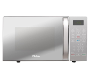 Micro-ondas Philco 20 Litros Limpa Fácil Espelhado Branco PMO23EB – 220V na Amazon