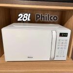 Micro-ondas Philco 28 Litros Branco PMO28BB 127 Volts na Magazine Luiza
