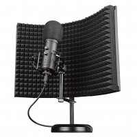 Microfone Gamer Trust GXT259 Rudox Studio, Preto, 23874 na Amazon