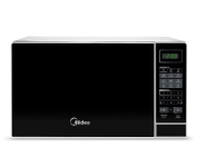Microondas Midea Branco c/ Preto 20L MRAS21/MRAS22 na Amazon