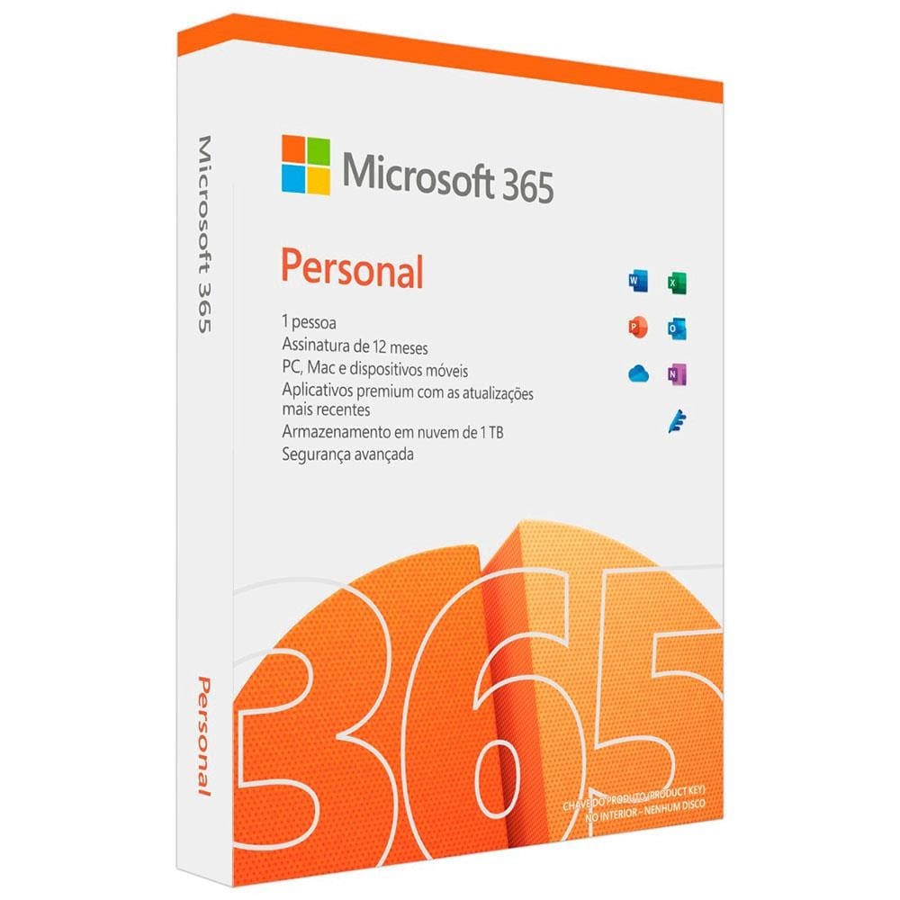 Microsoft 365 Personal com 1TB na Nuvem na Extra