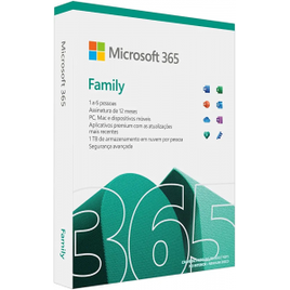 Microsoft Office 365 Family 1Tb De One Drive - Assinatura Anual Para 6 Usuarios 6gq-01543 na Amazon