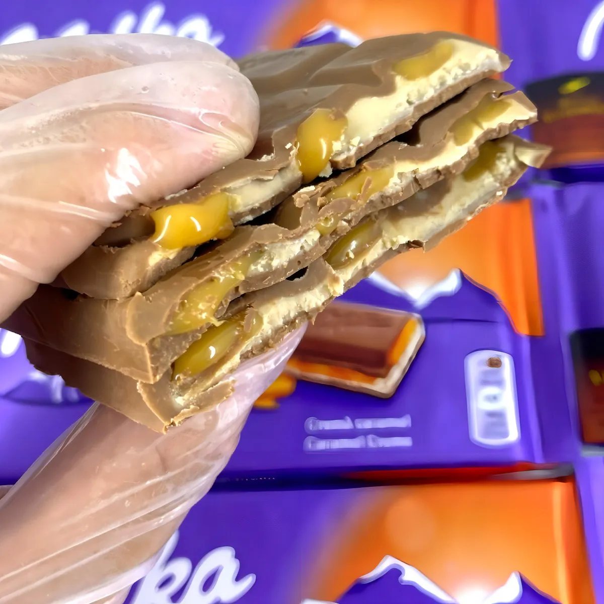 Milka Chocolate Caramel 100G na Amazon