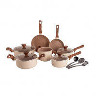 Mimo Style, Conjunto De Panelas Com 10 Peças Indução Crema Cook na Amazon