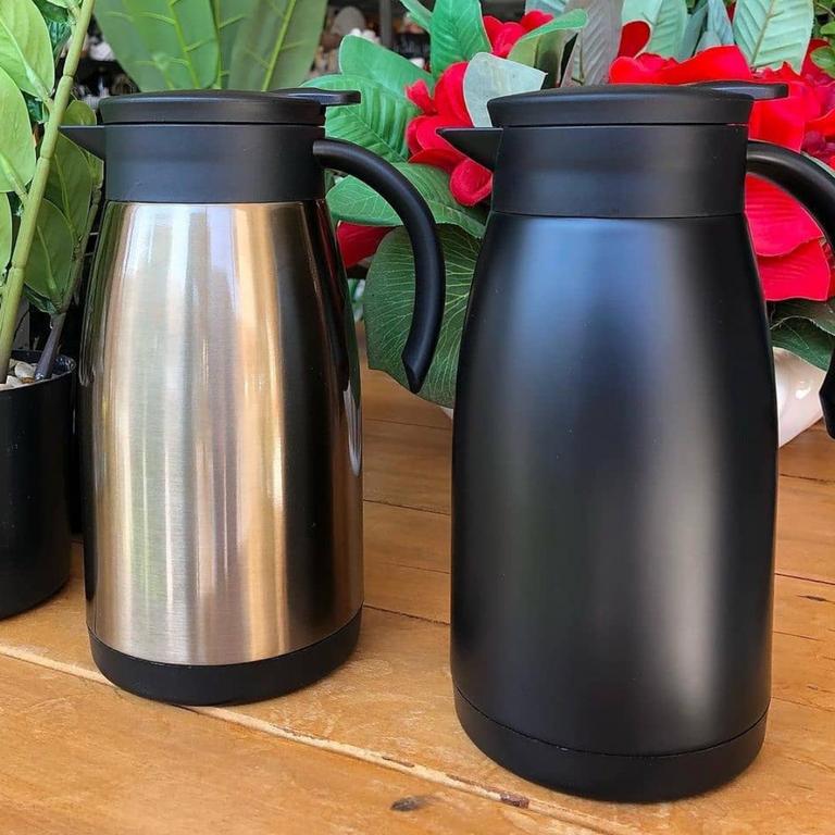 Mimo Style Garrafa Térmica Inox Bronze, Parede Dupla e à Prova de Vazamento, Com Capacidade Para 1 Litro na Amazon