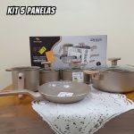 Mimo Style Jogo de 5 Panelas Alumínio Indução Pratic Cook Crema na Amazon
