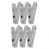 Mimo Style Jogo De 6 Prendedores De Embalagens Em Inox na Amazon